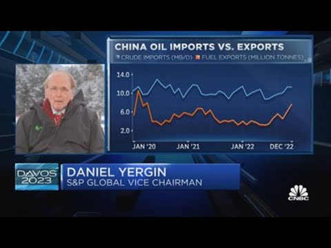 Yergin: China's economic rebound could play a big factor in the oil market this year