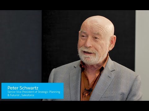 Scenario planning for new-age customer experience with Peter Schwartz, Salesforce Futurist