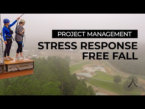 Project managers conquer fear by free fall | stress response management