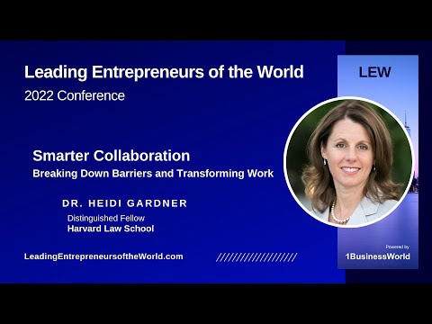 Smarter Collaboration: Breaking Down Barriers and Transforming Work | Heidi Gardner