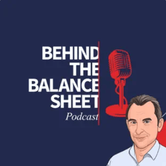 Behind the Balance Sheet Podcast Logo 2023